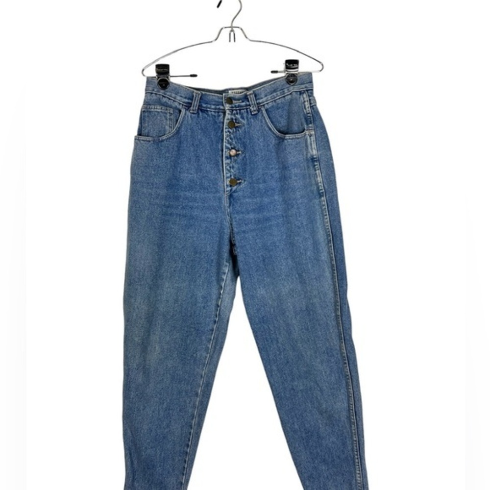 Vintage Stefano Worldwide jeans Button Fly high Waist Barrel Leg‎ size 16
